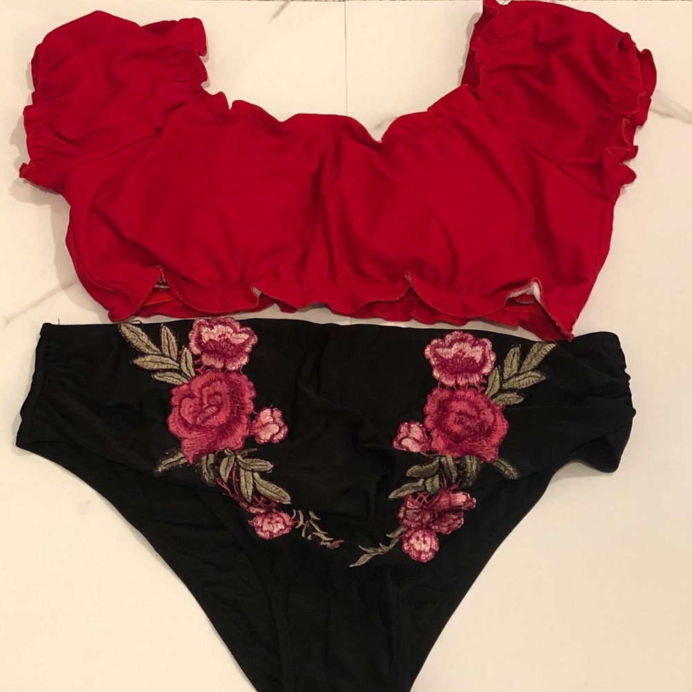 2 piece bathing suit